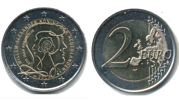 2 euro (200 Aniversario del Reino)