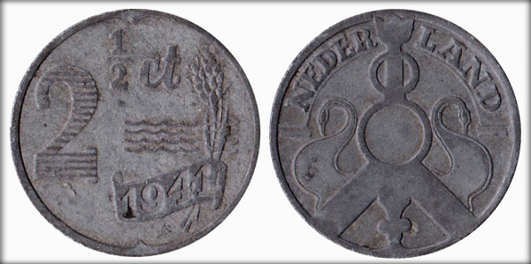 2½ céntimos (Ocupación Alemana)
