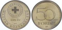 50 forint (125 aniversario de la Cruz Roja Húngara)
