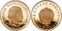 200 forint (150 Aniversario del Nacimiento de Ignác Semmelweis)