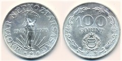 100 forint (25 Aniversario de la Liberación)