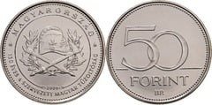 50 forint (150 Aniversario de los Bomberos de Hungría)