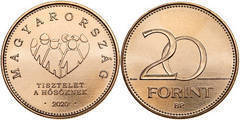 20 forint (Respeto por los héroes)