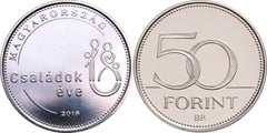 50 forint (XI Congreso Mundial de la Familia - Budapest 2018)