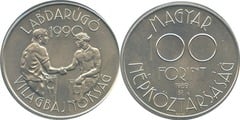 100 forint (14 Copa Mundial de Fútbol - Italia 1990)