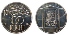 100 forint (Foro Cultural de Budapest)