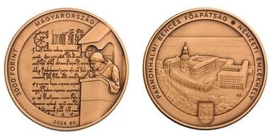 3000 forint (11ª serie - Archiabadía benedictina de Pannonhalma)