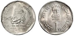 1 rupee (FAO-Día Mundial de la Alimentación 1992)