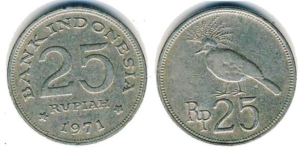 25 rupiah