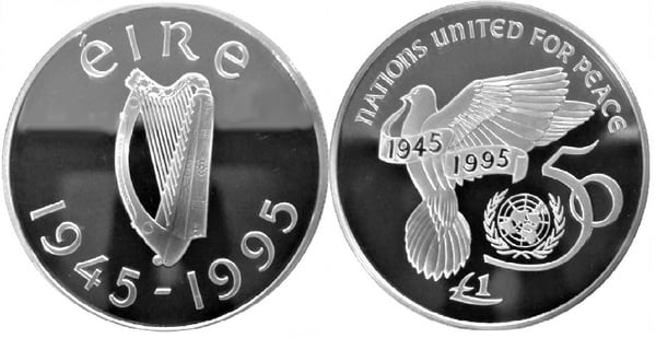 1 pound (50 Aniversario de las Naciones Unidas)
