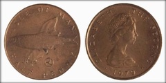 1/2 penny