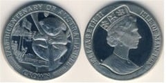 1 crown (Bicentenary of Australia - Koala)