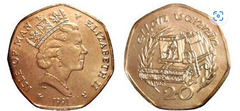 20 pence (Elizabeth II 3rd retrato)