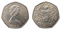 20 pence (Elizabeth II 2nd retrato)