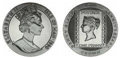 1 crown (150 aniversario del sello - Penny Black)