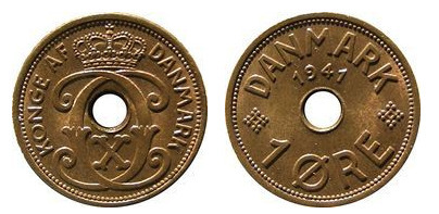 1 ore (Christian X)