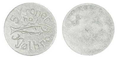 5 krone (J. F. Kjølbro-Moneda de emergencia)