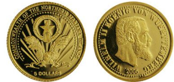 5 dollars (Kaiser Wilhelm II)