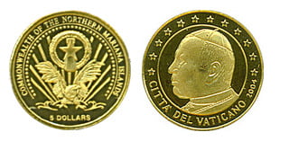 5 dollars (Ciudad del Vaticano)