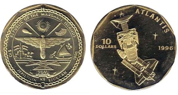 10 dollars (Atlantis)