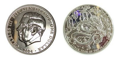 1 dollar (Año Lunar del Dragón)