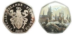 50 pence (Castillo de Hogwarts)