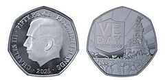 50 pence (Memorial de Victoria)