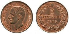 2 centesimi (Vittorio Emanuele III)