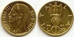 50 lire (Vittorio Emanuele III)