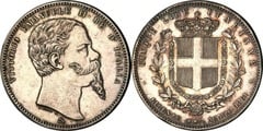 5 lire (Vittorio Emanuele II)