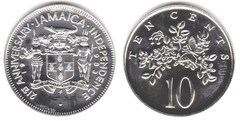 10 cents (21 Aniversario de la Independencia)
