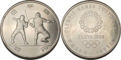 100 yenes (XXXII Juegos Olímpicos - 1 emisión - Esgrima)