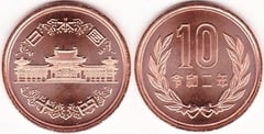 10 yenes (Naruhito-Reiwa)