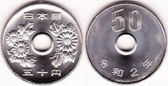 50 yenes (Naruito-Reiwa)