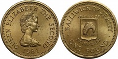 1 pound (Parroquia de San Brelade)