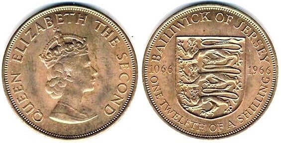 1/12 shilling (900 Aniversario de la Batalla de Hastings)