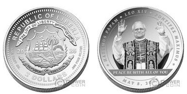 2 dollars (Papa Leo XIV)