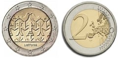 2 euro (Festival de la Canción y Danza Lituana)