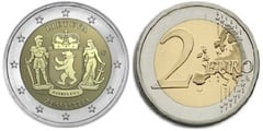 2 euro (Regiones Etnográficas Lituanas - Samogitia)