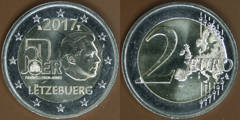 2 euro (50 Aniversario del Servicio Militar Voluntario en Luxemburgo)