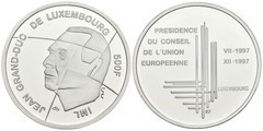 500 francs (Presidencia del consejo de la Unión Europea)