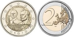 2 euro (100 Aniversario del Nacimiento de Jean, Gran Duque de Luxemburgo)