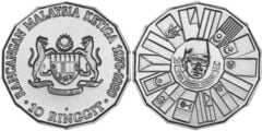 10 ringgit ( 3er Plan de Malasia)