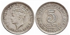 5 cents (George VI)