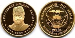 50 francs (Aniversario de la Independencia