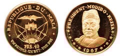 10 francs (President Modibo Keita)