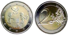 2 euro (Los Niños y la Solidaridad - Paz)