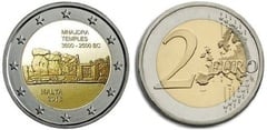 2 euro (Templos de Mnajdra)