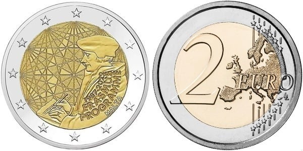 2 euro (35 Aniversario del Programa Erasmus)