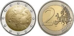 2 euro (550 Aniversario del Nacimiento de Nicolás Copérnico)